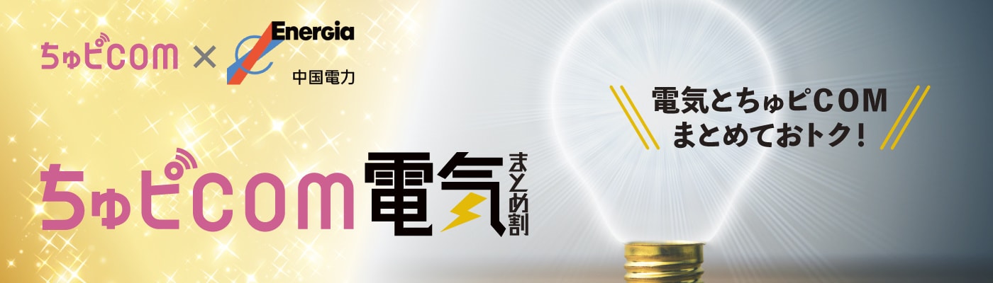 ちゅピＣＯＭ電気まとめ割