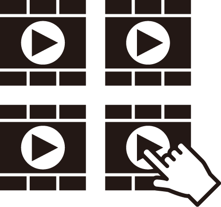 420,000本以上の動画が見放題
